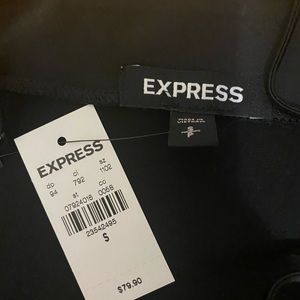 Express satin spaghetti strap dress